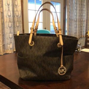 MK jet set tote